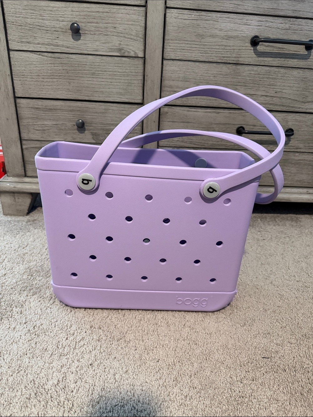 BOGG BAG Lilac Tote Shoulder Bag